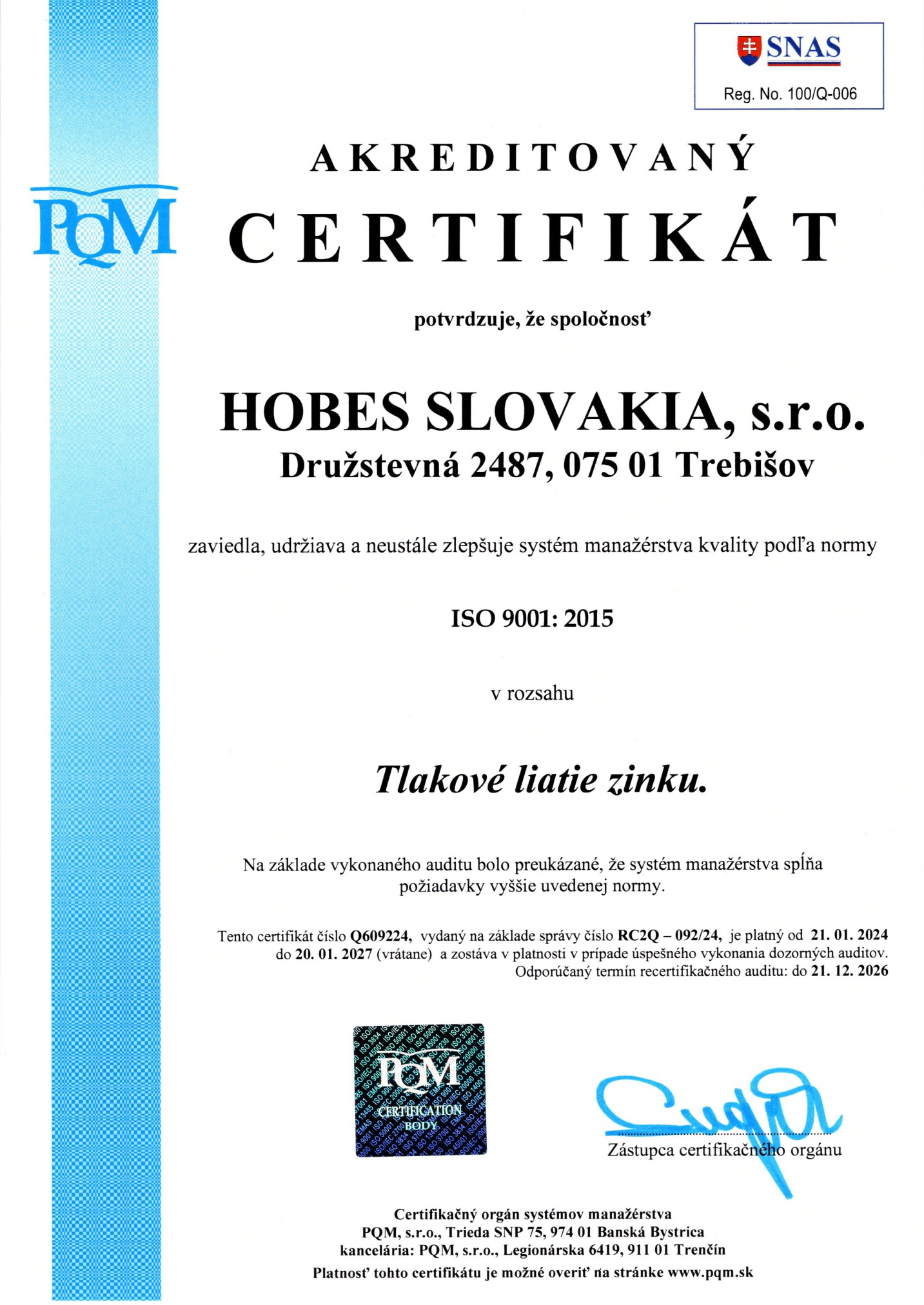 Záruka kvality